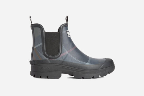 Barbour Tartan Nimbus Wellington Boots