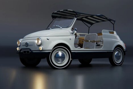 Garage Italia x Hot Lab Fiat 500 Jolly Spiaggina