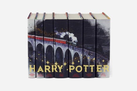 Harry Potter by J.K. Rowling Train Book Set