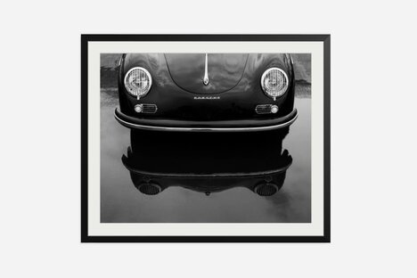 Porsche 356 Nose Framed Print