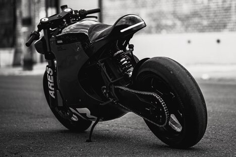 Real Motors Project ARES Electric Café Racer