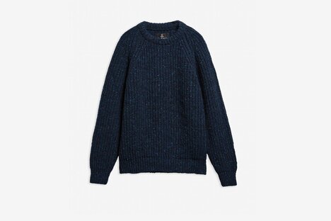 Barbour Donegal Wool Made in Scotland Crew-Neck Jumper