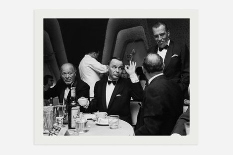 Frank Sinatra A OK Framed Print