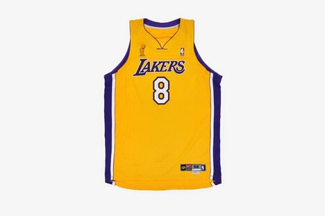 Kobe Bryant Game-Used Lakers Jersey
