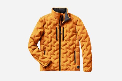 AETHER Midas Orange Rex Down Jacket