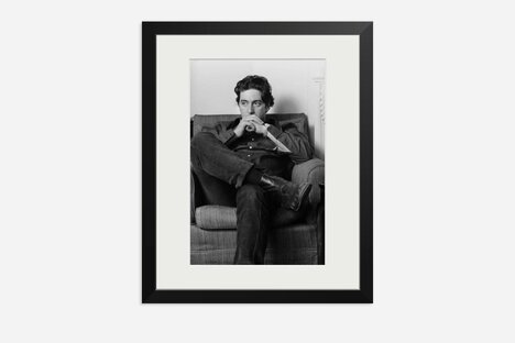 Thoughtful Al Pacino Framed Print
