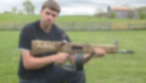 Crazy Russian With Automatic Shotgun | Uncrate