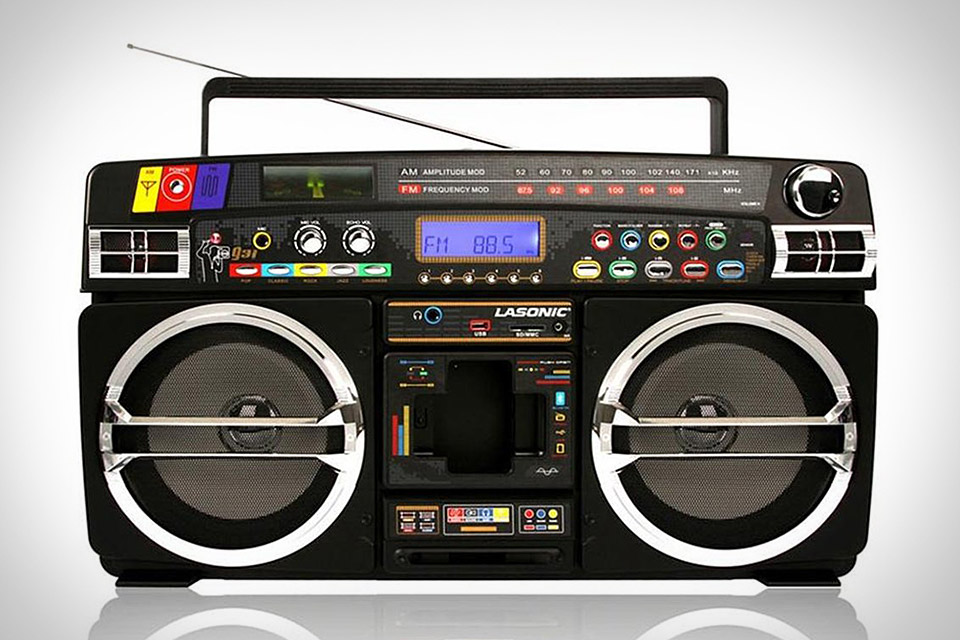 bluetooth 80s boombox