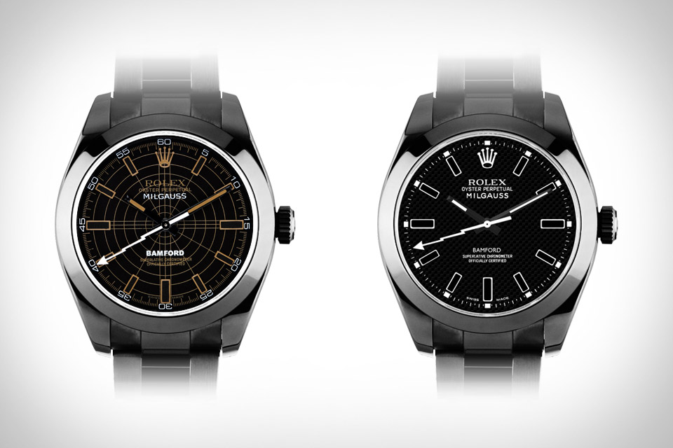 Bamford Rolex Milgauss Watches | Uncrate