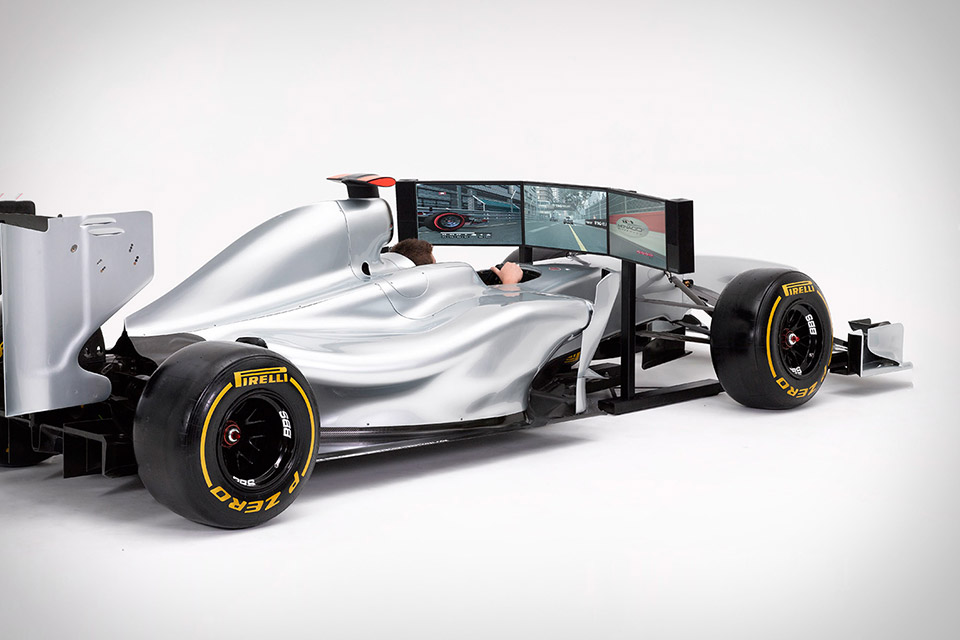Formula 1 Full Size Racing Simulator Uncrate