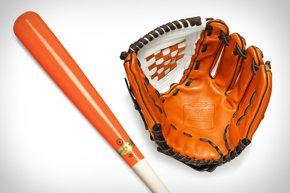 Coach Heritage Baseball Bats & Gloves | Uncrate