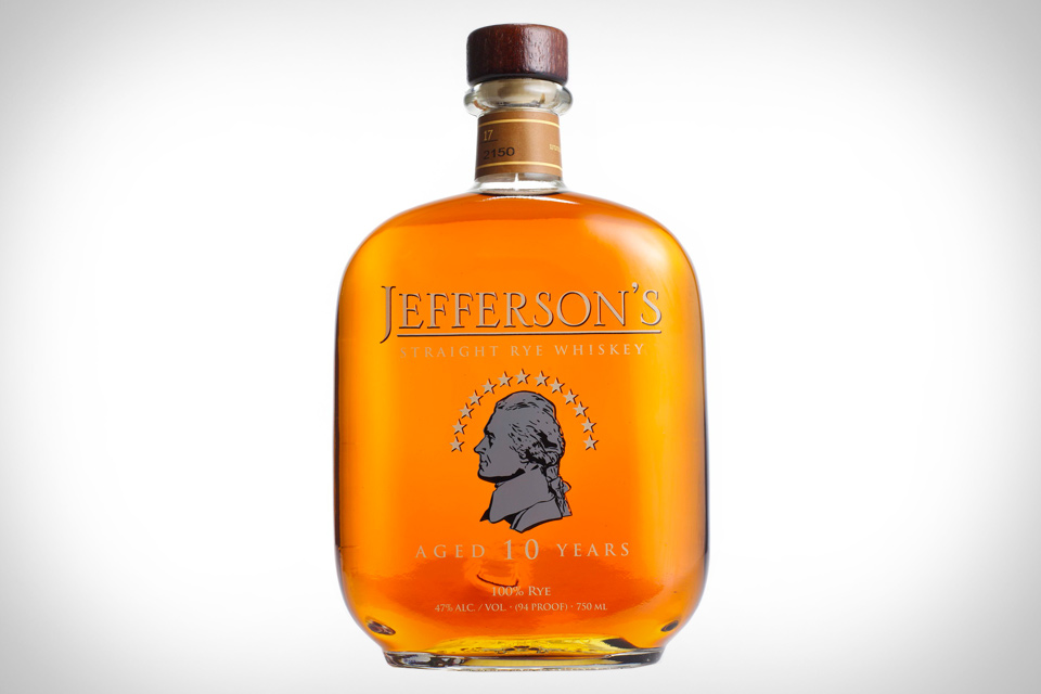 Jefferson's Straight Rye Whiskey