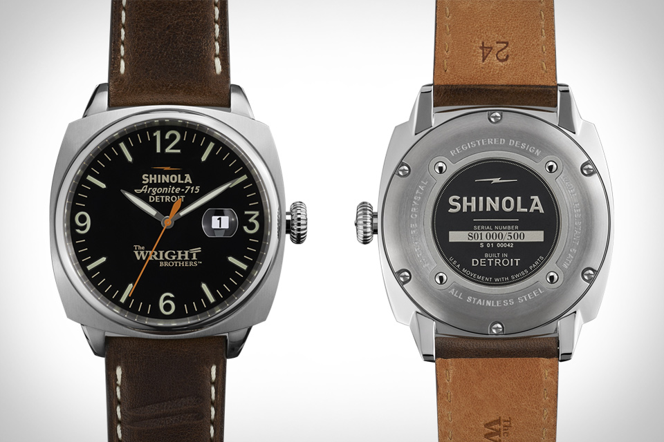 Shinola The Wright Brothers Limited Edition Watch