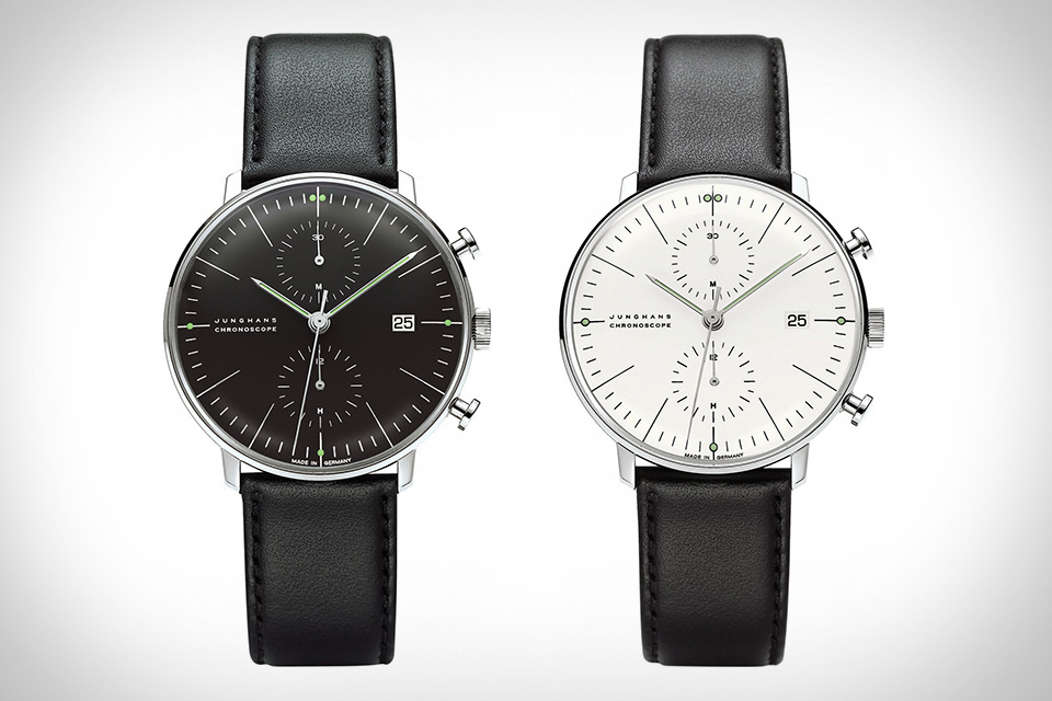 Max Bill x Junghans Chronoscope Watch Uncrate