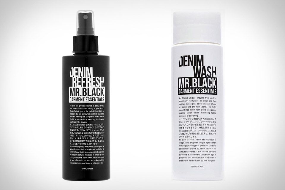 black denim wash