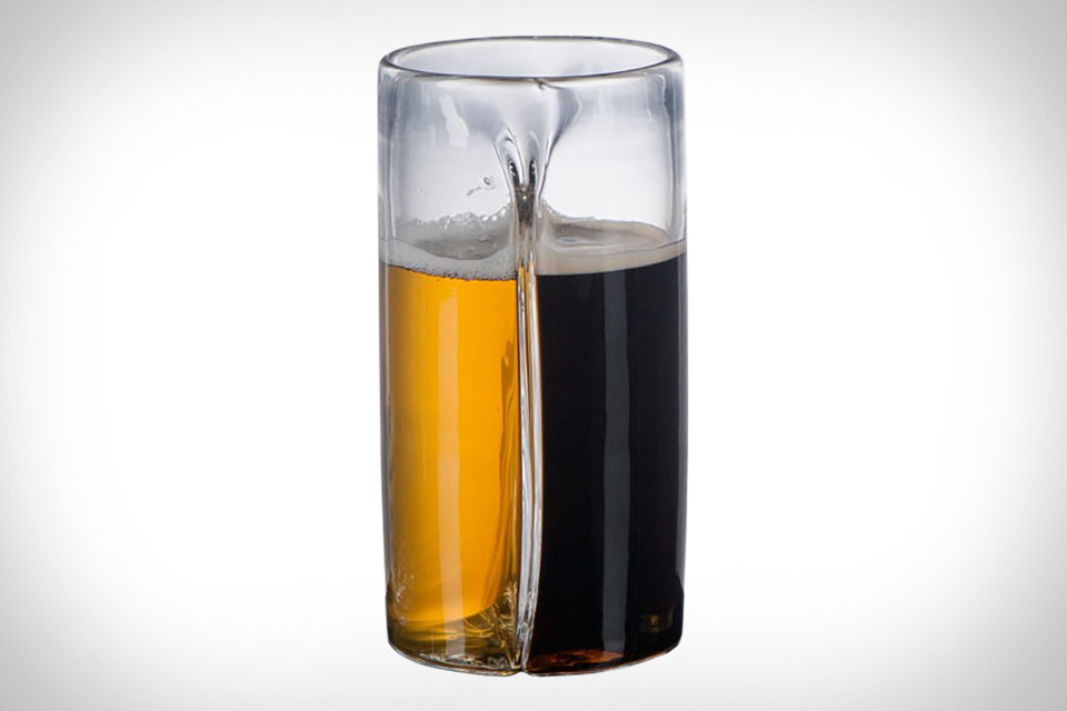 Dual Beer Glass