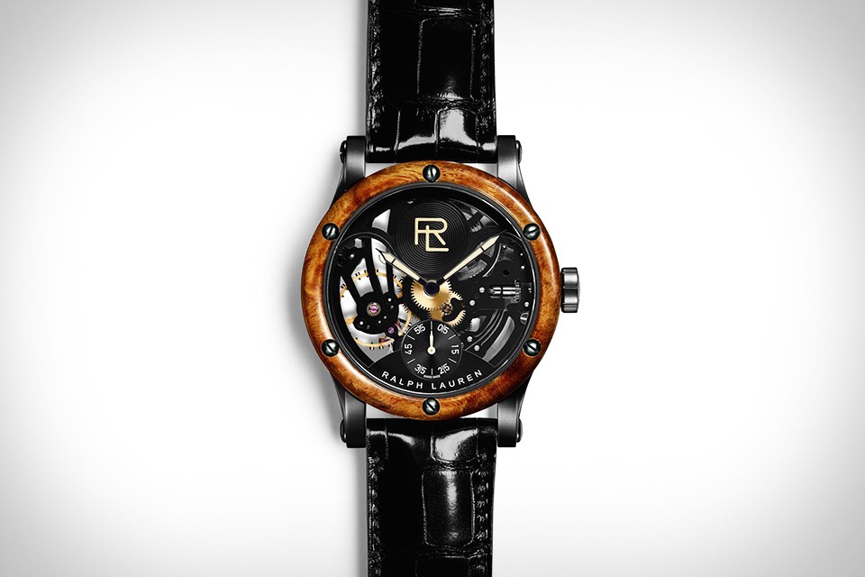 Ralph Lauren Skeleton Automotive Watch