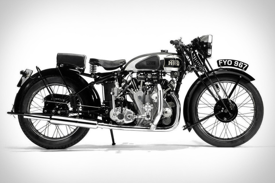 Мотоцикл Vincent HRD Series-A Rapide 1939 года выпуска