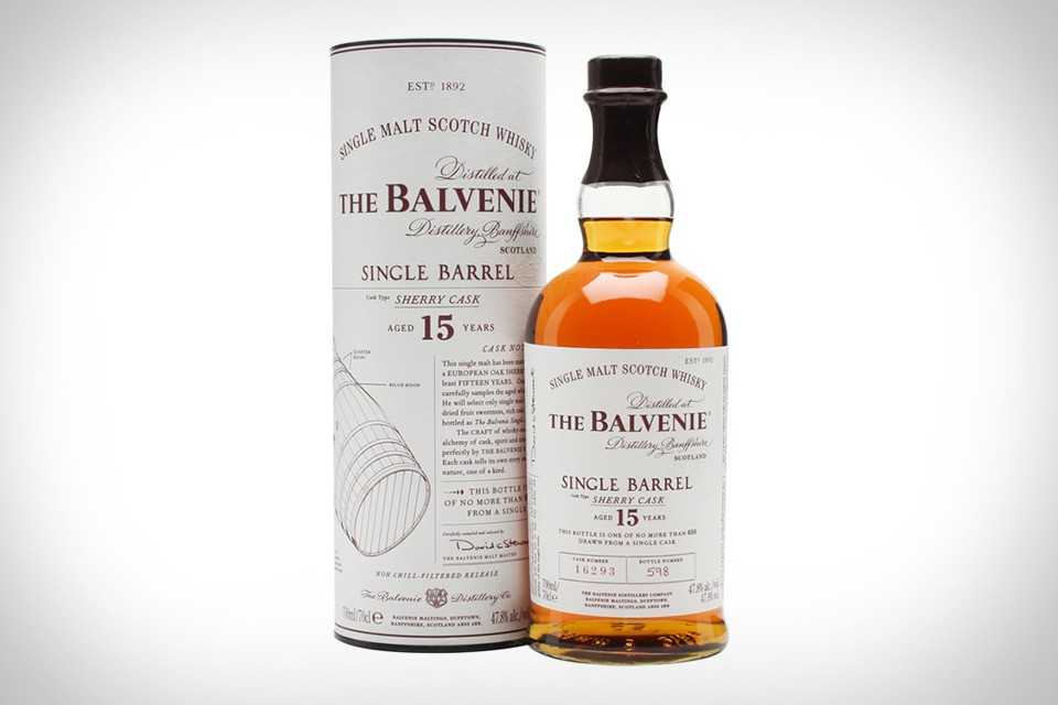 Balvenie 15 Single Barrel Scotch Whiskey