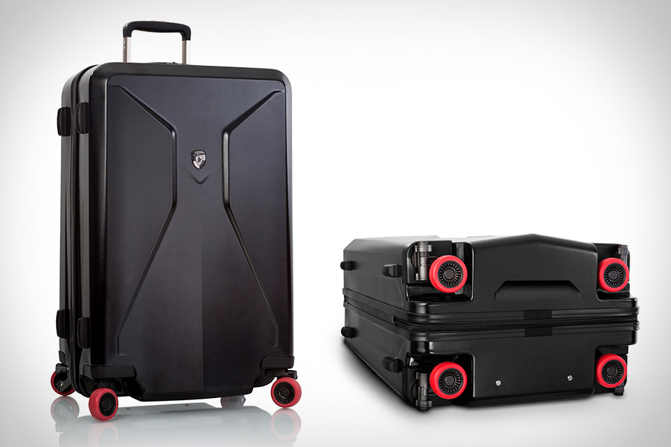 suitcase with removable wheels