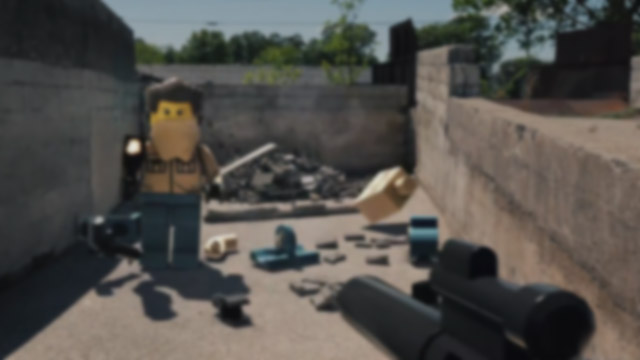 If LEGO Made First Person Shooters - GIFs - Imgur