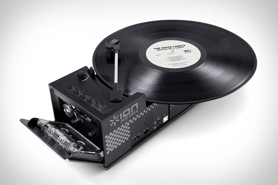 Ion USB Turntable & Cassette Player