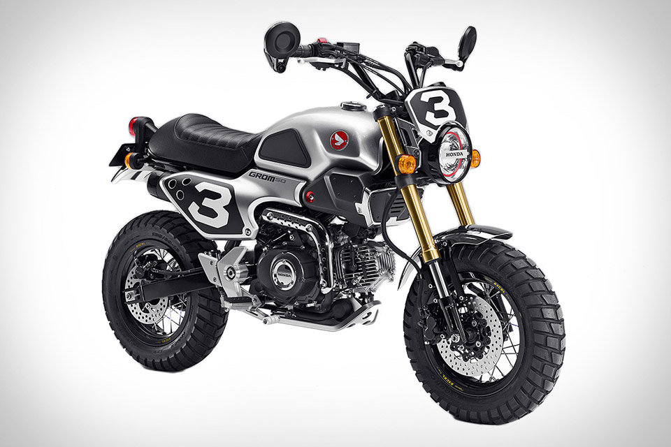 Honda Grom Scramblers | Uncrate