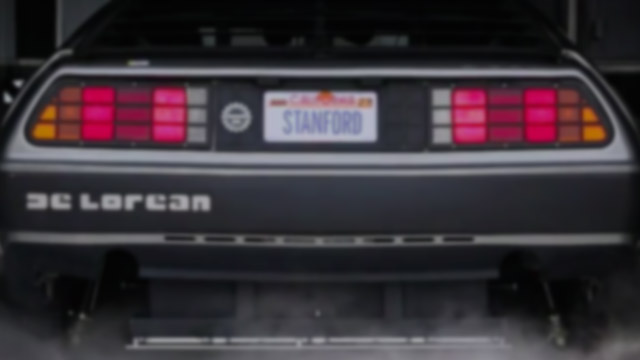 Stanford turns a DeLorean into a drifting, driverless car