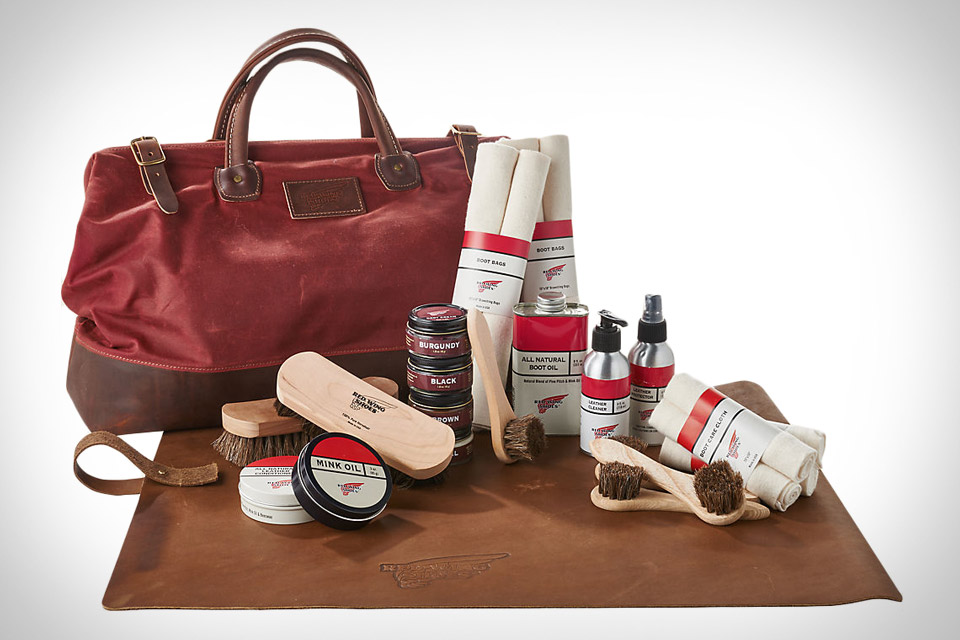 red wing shoe care