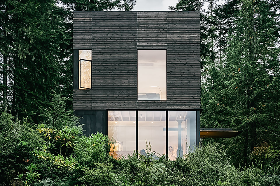 Hood Canal Cabin Uncrate