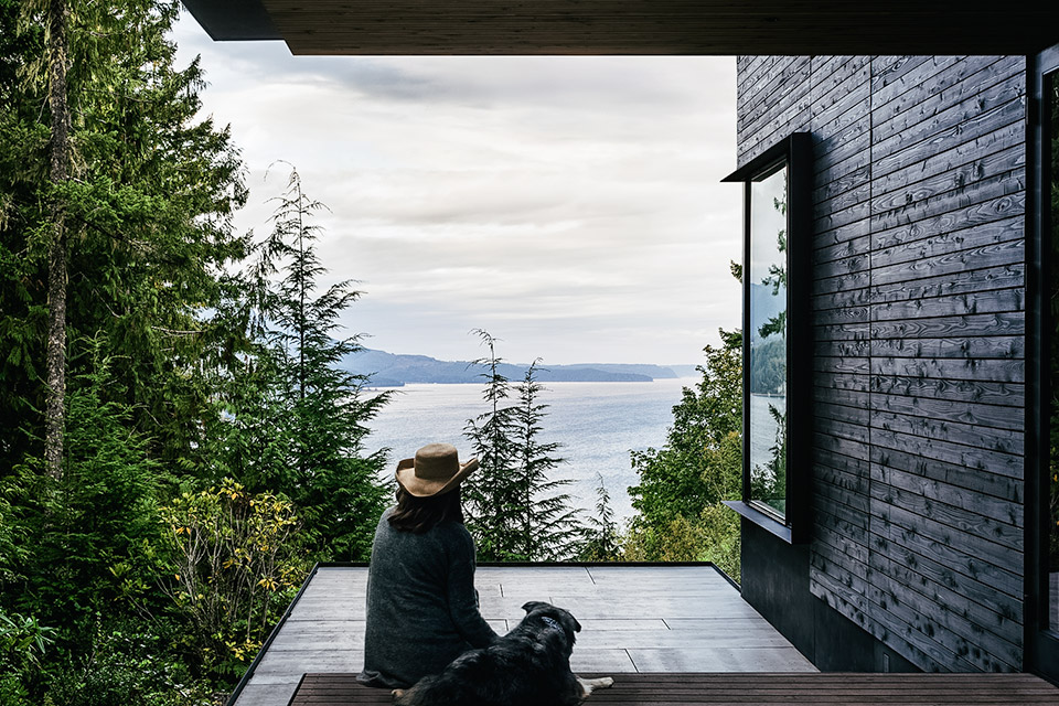 Hood Canal Cabin Uncrate