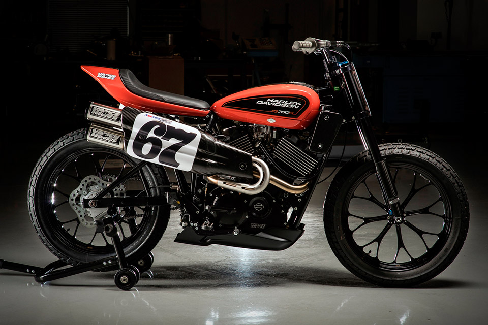 flat tracker exhaust