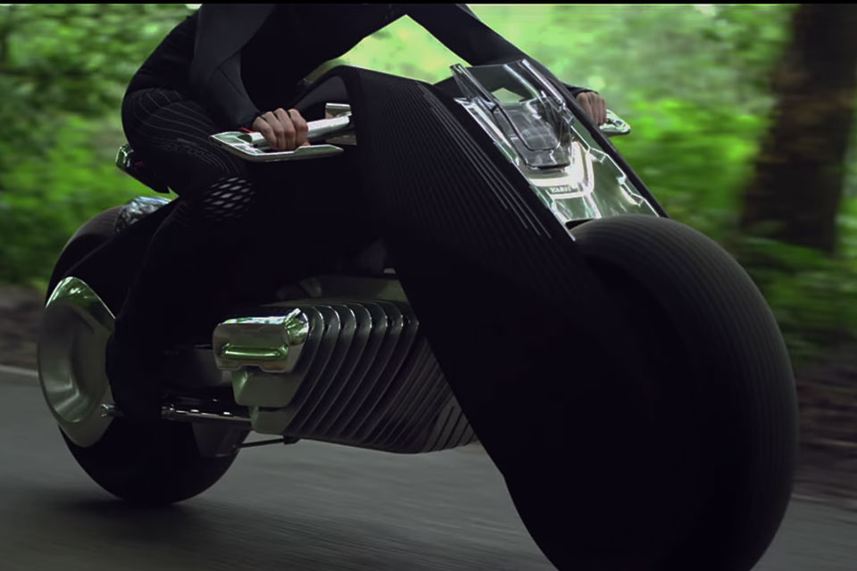 The BMW Motorrad Vision Next 100, the flexible motorcycle of the future