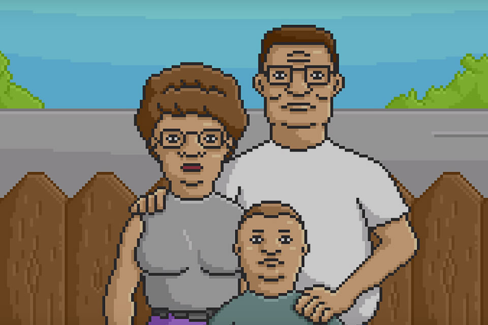 King of the Hill in Pixels 