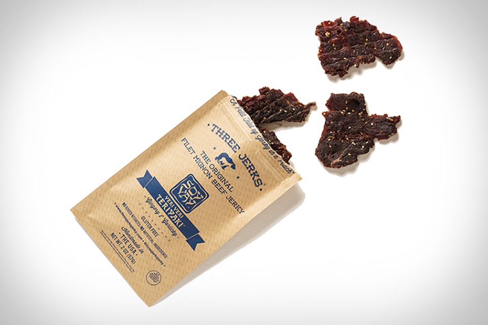Three Jerks Filet Mignon Teriyaki Jerky