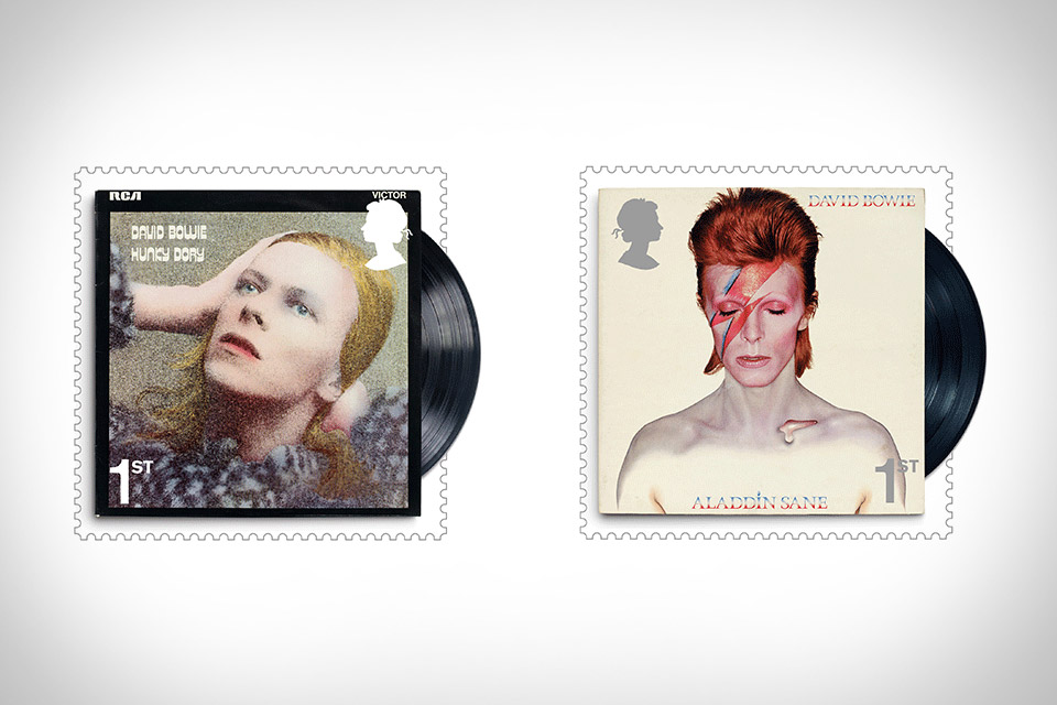 David Bowie Royal Mail Stamps