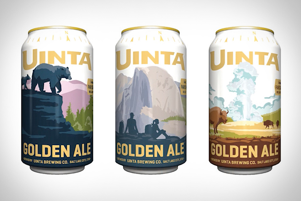Uinta Golden Ale Park Series Beer