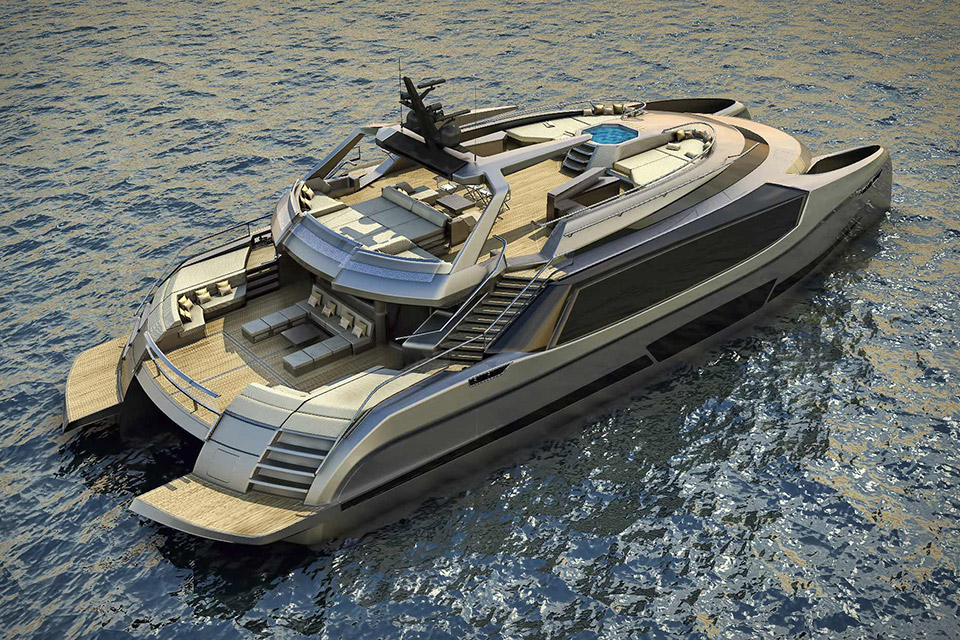 super yacht catamaran