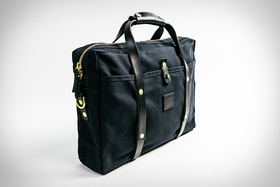 Bradley Mountain x Uncrate Courier Briefcase Uncrate