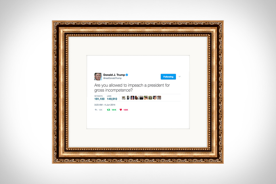 Framed Tweets