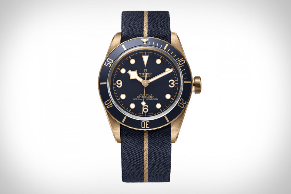 Tudor x Bucherer Heritage Black Bay Bronze Blue Watch