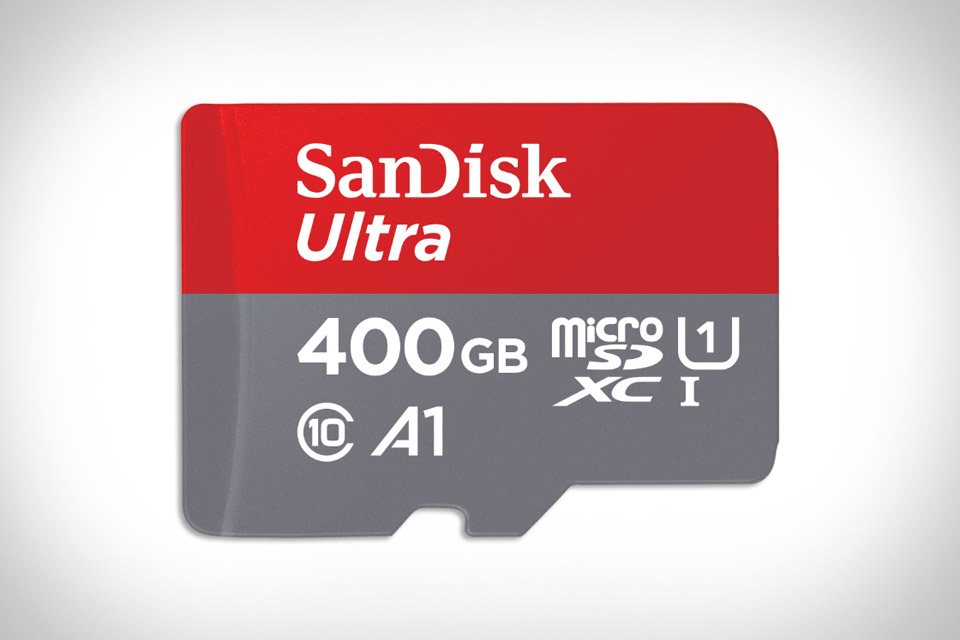 La Carte MircoSD Ultra 400GB de SanDisk