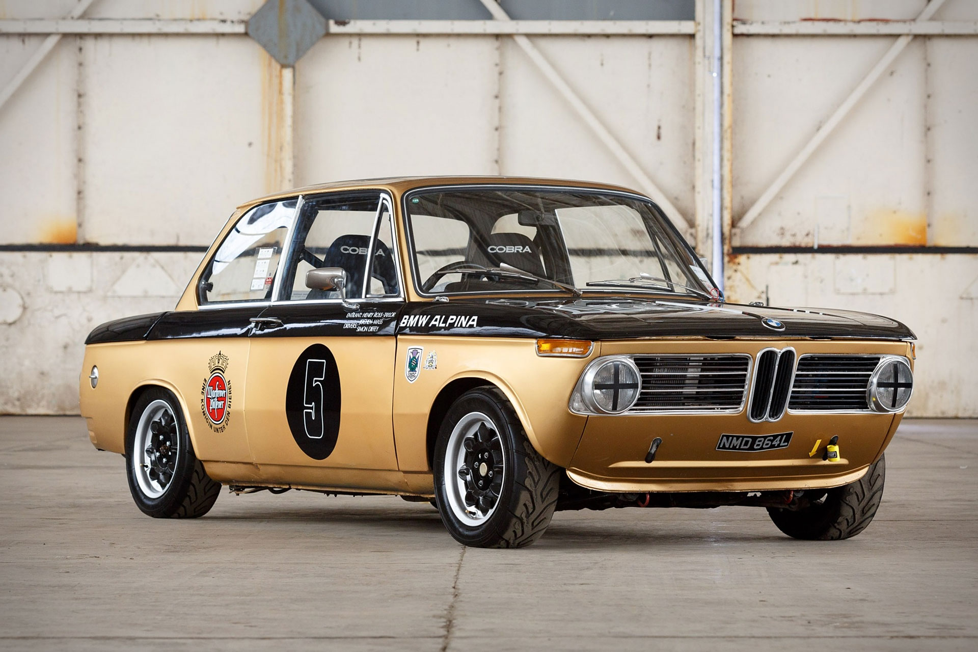 Гоночный автомобиль BMW 1972 года 2002 года