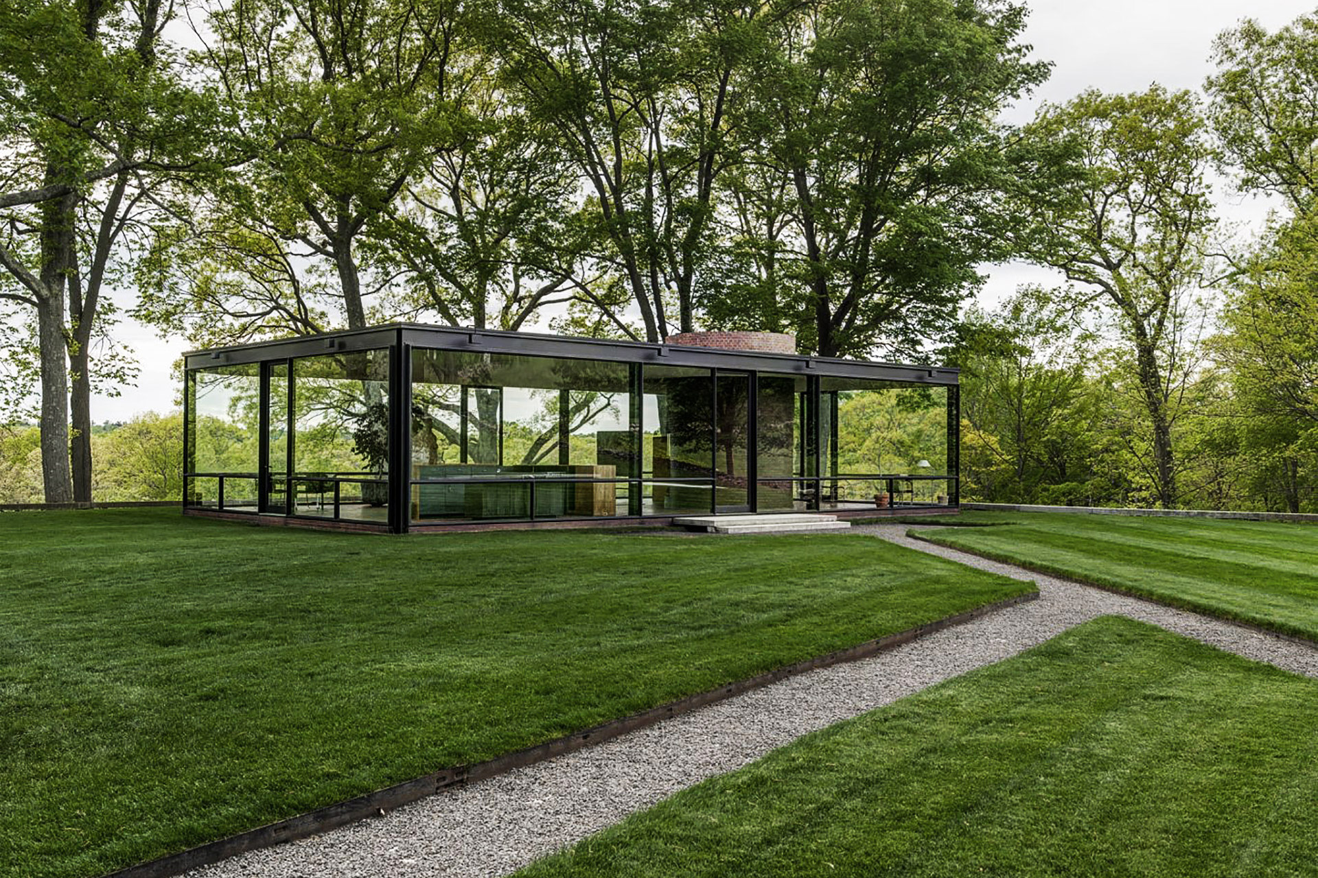 Philip Johnson Glass House Private Meal Uncrate