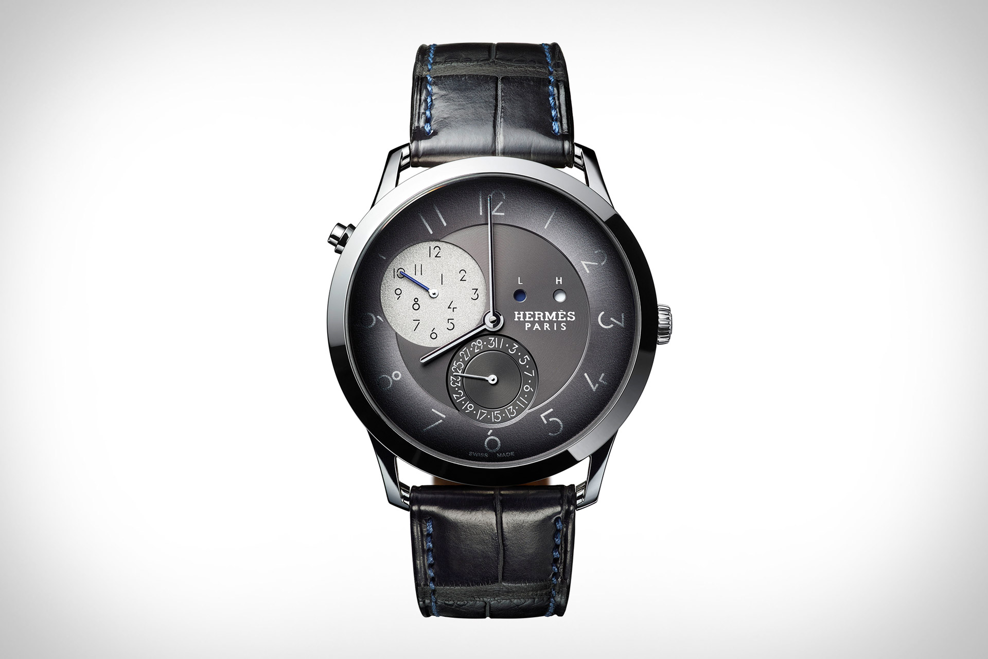 Часы Hermes Slim d’Hermes GMT