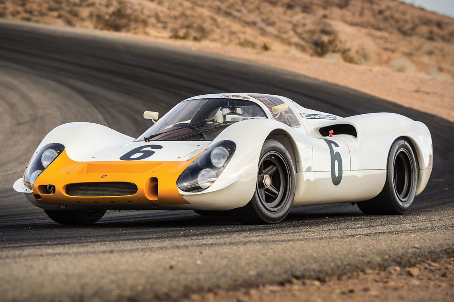 Porsche 908 Works 1968 года с коротким хвостом-купе