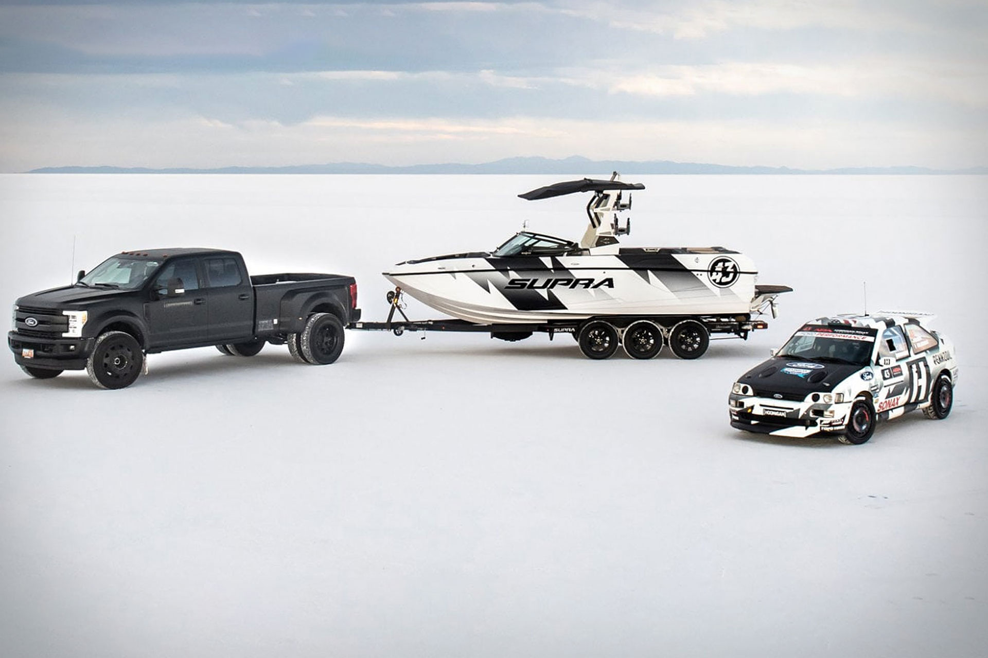 Ken Block's Supra Ford Raptor Boat | Uncrate