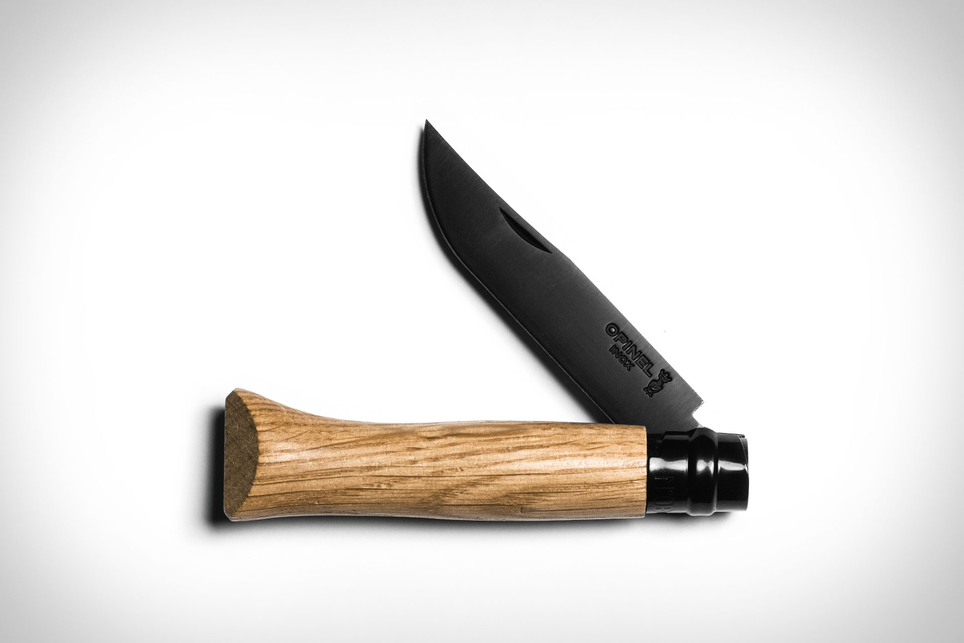 Opinel No. 8 Black Oak Knife | Uncrate