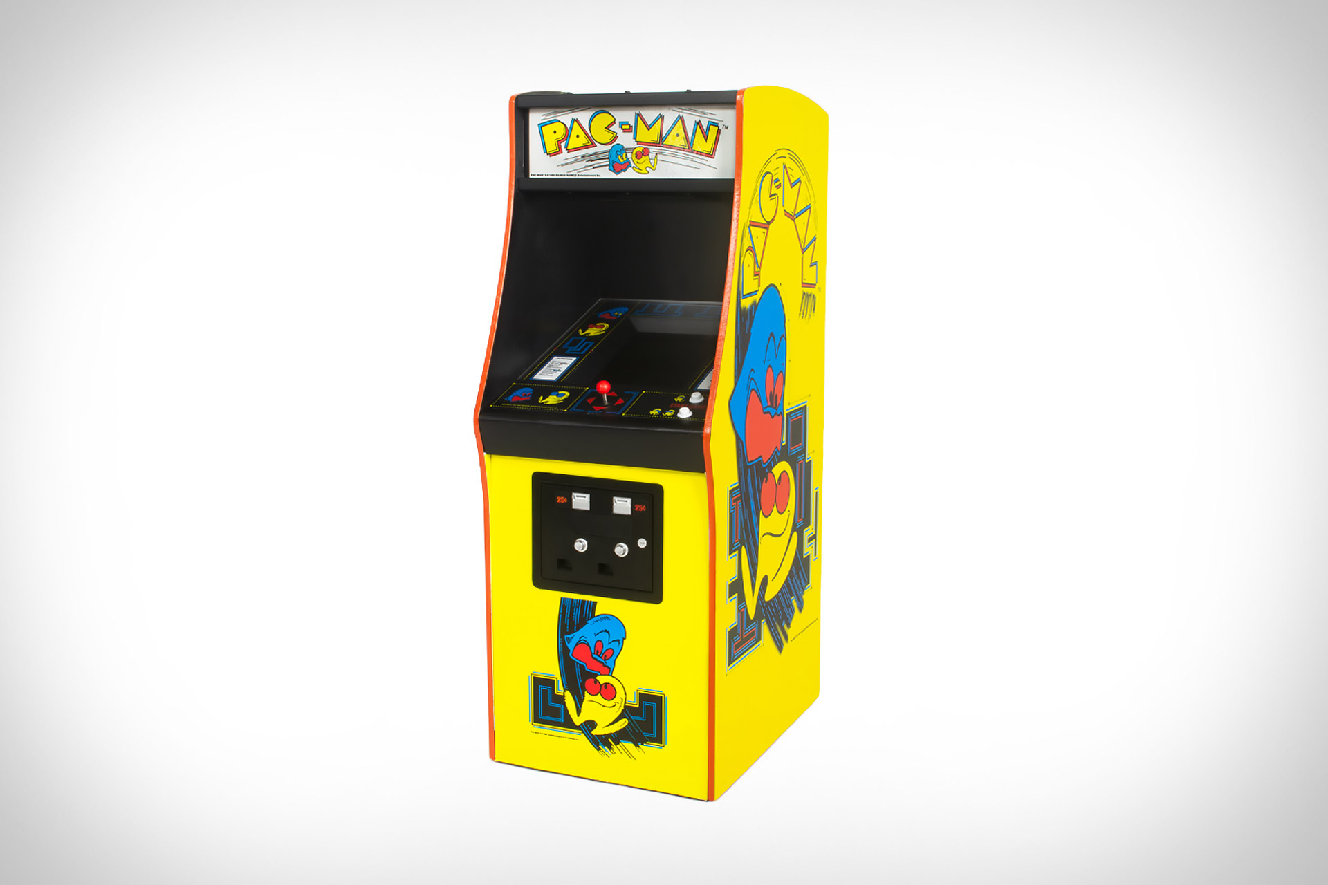 Pac-Man Quarter Size Arcade Cabinet | Uncrate