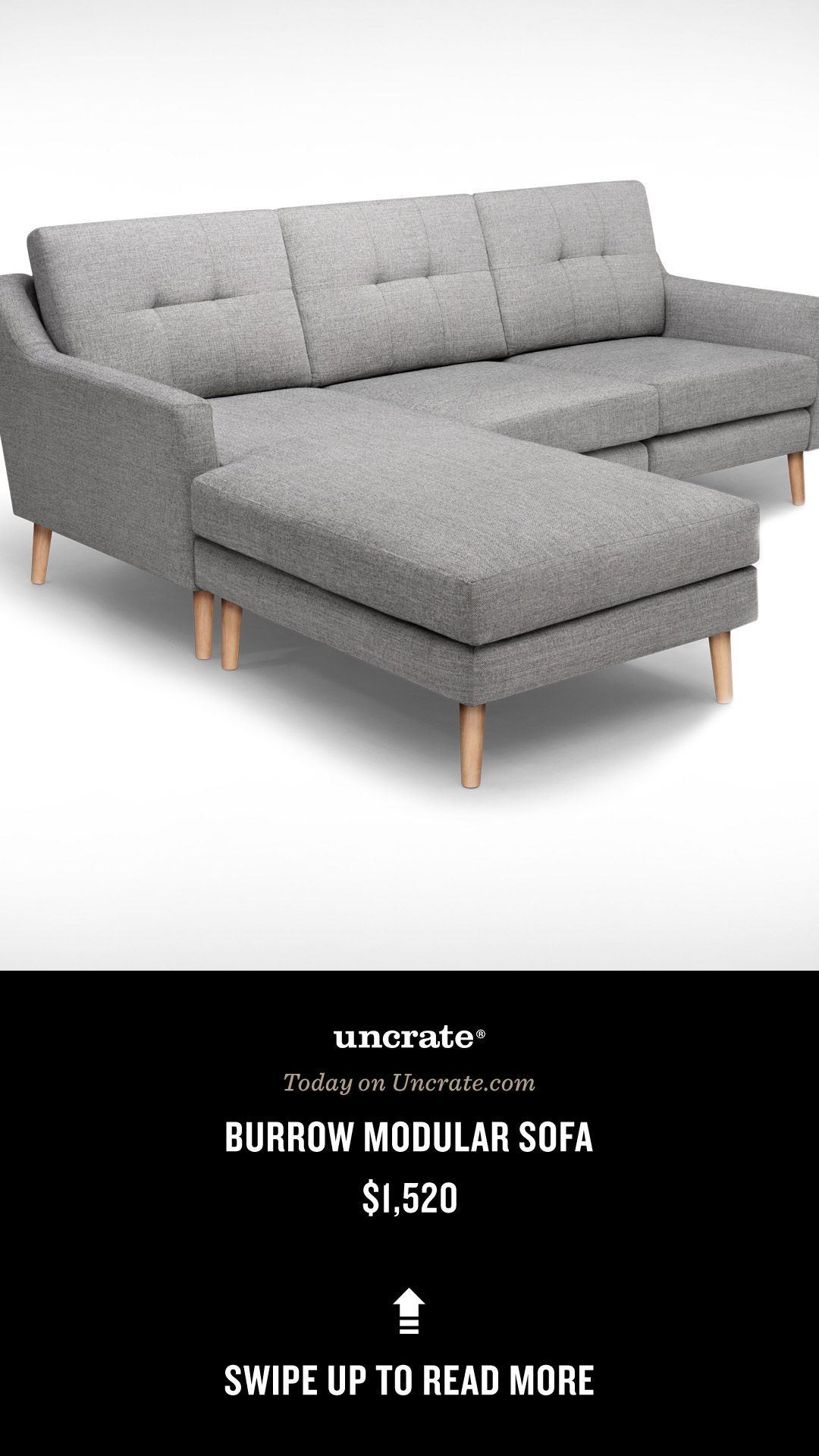 Burrow Modular Sofa Uncrate